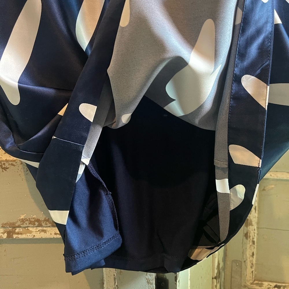 Esprit Navy and White Dress - Picture 6 of 8